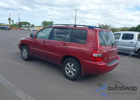 2005 Toyota Highlander Limited V6/V6 z USA, uszkodzony, nr VIN JTEDP21A150055611